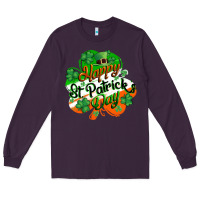 Plum Happy St. Patrick's Day Long Sleeve Tee - CowGirlArtShop