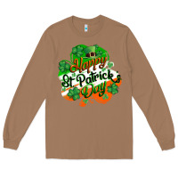 Toasted Coconut Happy St. Patrick's Day Long Sleeve Tee - CowGirlArtShop