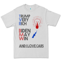 Dove Grey trump biden cars Premium Tee - Bettercallsaul