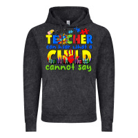 Vintage Black teacher can hear what a child cannot say Vintage Hoodie - CowGirlArtShop