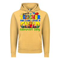 Vintage Mustard teacher can hear what a child cannot say Vintage Hoodie - CowGirlArtShop