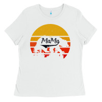 White Mama Bear Ladies Tee - Bettercallsaul
