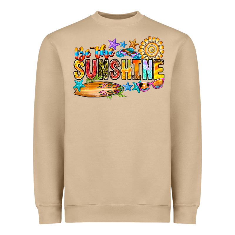 Be The Sunshine Heavyweight Sweatshirt by CowhideDigitalArt | Teevron