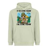Matcha if i've gone missin' i've gone fishin' Heavyweight Hoodie - BarkalooDesign