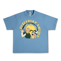 Pebble Blue everybody knows the moons made of cheese! Urban Heavy Tee - trangStudio