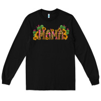 Black Cactus Leopard Sunflower Mama and Mini Set Long Sleeve Tee - Jasminsmagicworld