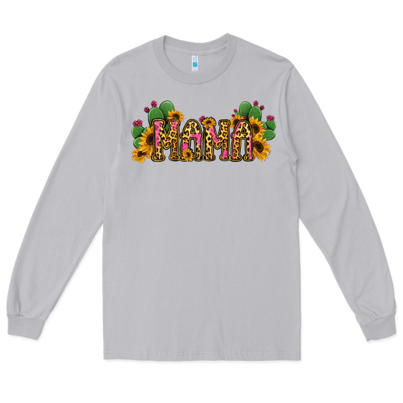 Cactus Leopard Sunflower Mama And Mini Set Long Sleeve Tee by Jasminsmagicworld | Teevron