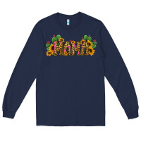 Navy Cactus Leopard Sunflower Mama and Mini Set Long Sleeve Tee - Jasminsmagicworld