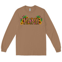 Toasted Coconut Cactus Leopard Sunflower Mama and Mini Set Long Sleeve Tee - Jasminsmagicworld