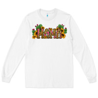 White Cactus Leopard Sunflower Mama and Mini Set Long Sleeve Tee - Jasminsmagicworld