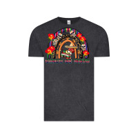 Vintage Black cinco de mayo rainbow Vintage Tee - CowGirlArtShop