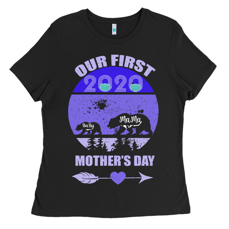 Our First Baby Mama Mother S Day Ladies Tee by Bettercallsaul | Teevron