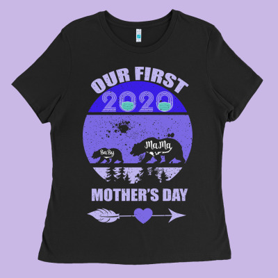 Our First Baby Mama Mother S Day Ladies Tee Designed By Bettercallsaul