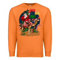 Carrot Christmas  camel with Santa Premium Sweatshirt - BarkalooDesign