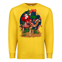 Lemon Christmas  camel with Santa Premium Sweatshirt - BarkalooDesign