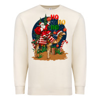 Sandshell Christmas  camel with Santa Premium Sweatshirt - BarkalooDesign