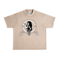 French Oak Bon Scott Rock n' Roll Lion Shield Urban Heavy Tee - trangStudio