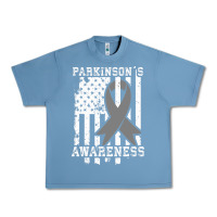 Pebble Blue Parkinson's Disease Awareness T  Gift for PD Patients Urban Heavy Tee - trangStudio