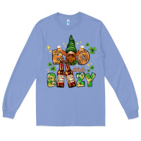 Colony Blue St. Patrick's Bad and boozy with gnome Long Sleeve Tee - HowdyJamesFarm