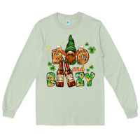 Matcha St. Patrick's Bad and boozy with gnome Long Sleeve Tee - HowdyJamesFarm