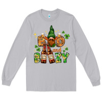 St. Patrick's Bad And Boozy With Gnome Long Sleeve Tee | Teevron
