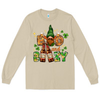 Mushroom St. Patrick's Bad and boozy with gnome Long Sleeve Tee - HowdyJamesFarm