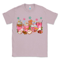 Lilac Pink gingerbread coffee cups Classic Tee - texasbilliewilder