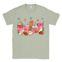 Matcha Pink gingerbread coffee cups Classic Tee - texasbilliewilder