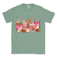 Sage Pink gingerbread coffee cups Classic Tee - texasbilliewilder