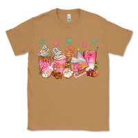 Toasted Coconut Pink gingerbread coffee cups Classic Tee - texasbilliewilder