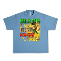 Pebble Blue black girl magic Urban Heavy Tee - CowGirlArtShop