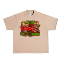 Burro mardi gras this the season crawfish fleur de lis Urban Heavy Tee - RanaPortraitStore