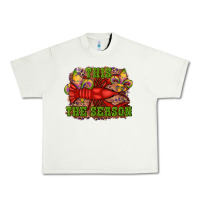 Pistachio mardi gras this the season crawfish fleur de lis Urban Heavy Tee - RanaPortraitStore