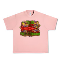 Salmon mardi gras this the season crawfish fleur de lis Urban Heavy Tee - RanaPortraitStore