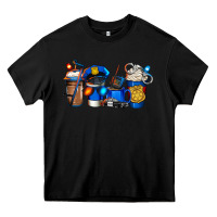 Black police coffee Heavy Core Tee - Jasminsmagicworld