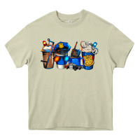 Mossy police coffee Heavy Core Tee - Jasminsmagicworld