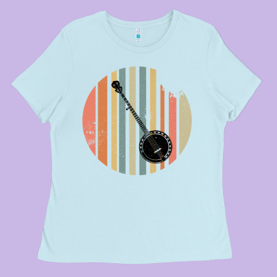 Banjo Vintage Ladies Tee Designed By Bettercallsaul