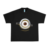 Black Carl Side Smile Urban Heavy Tee - trangStudio