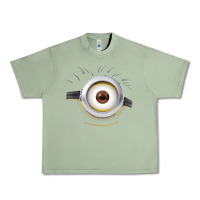 Oil Green Carl Side Smile Urban Heavy Tee - trangStudio