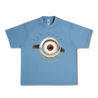 Pebble Blue Carl Side Smile Urban Heavy Tee - trangStudio