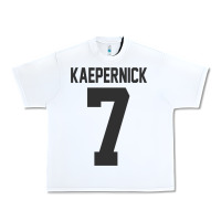 White Men Colin Kaepernick Football 7 Gift Urban Heavy Tee - trangStudio