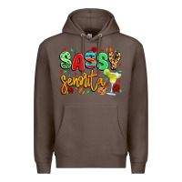 Coffee sassy senorita Premium Hoodie - LillyAllenDesigns