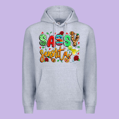 Sassy Senorita Premium Hoodie Designed By Lillyallendesigns