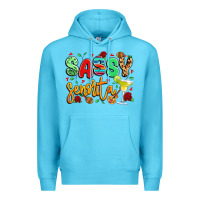 Ocean Blue sassy senorita Premium Hoodie - LillyAllenDesigns
