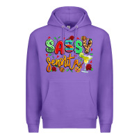 Purple sassy senorita Premium Hoodie - LillyAllenDesigns