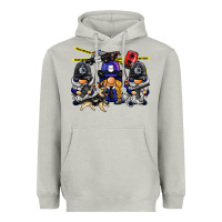 Moon Dust police gnome Heavyweight Hoodie - BarkalooDesign