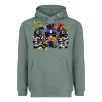Sage police gnome Heavyweight Hoodie - BarkalooDesign