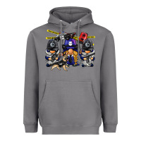 Storm police gnome Heavyweight Hoodie - BarkalooDesign