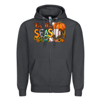 Smoke tis the season baseball Zipper Hoodie - RacoonDesign