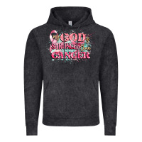 Vintage Black my god is stronger than cancer Vintage Hoodie - CowGirlArtShop